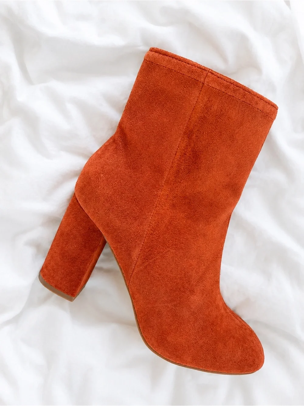 Urban Outfitters Rust Suede Ankle Booties US 9